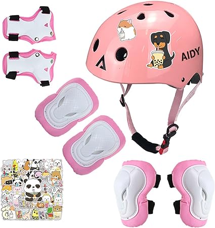 Saint Kang Children's Roller Skates Protection, Helmet Riding Equipment, Bicycle Protection Set for Children