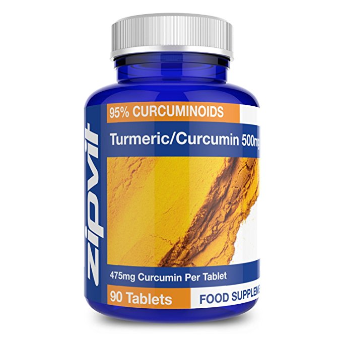 Turmeric 10,000mg x 90 Tablets | Highest Strength Turmeric With 475mg Curcumin per Tablet | Joint Pain Relief & Arthritis | Vegetarian | 1 per day | 3 MONTHS SUPPLY