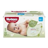 Huggies Natural Care Baby Wipes Refill 624 Count Packaging may vary