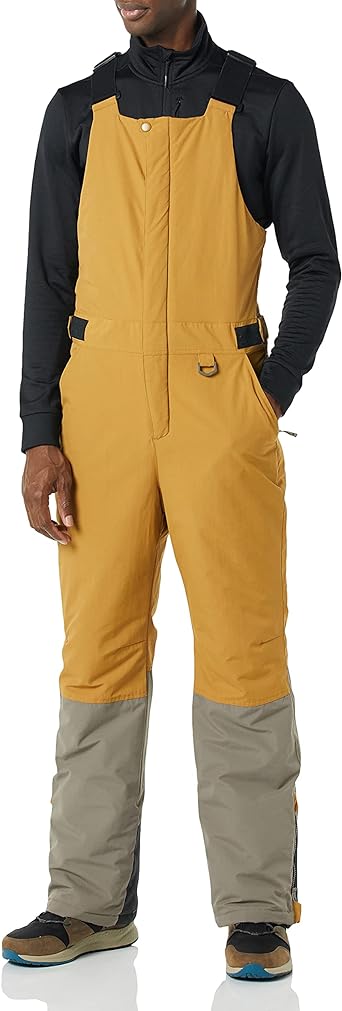 Amazon Essentials Mens Water-Resistant Insulated Snow Bib Overall