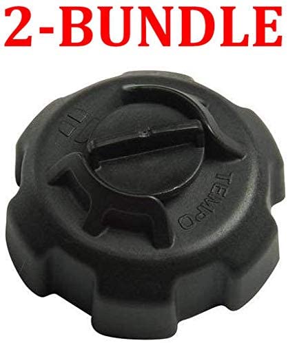 Moeller Tempo Manual Vent Gas Cap (Black (2-Bundle))