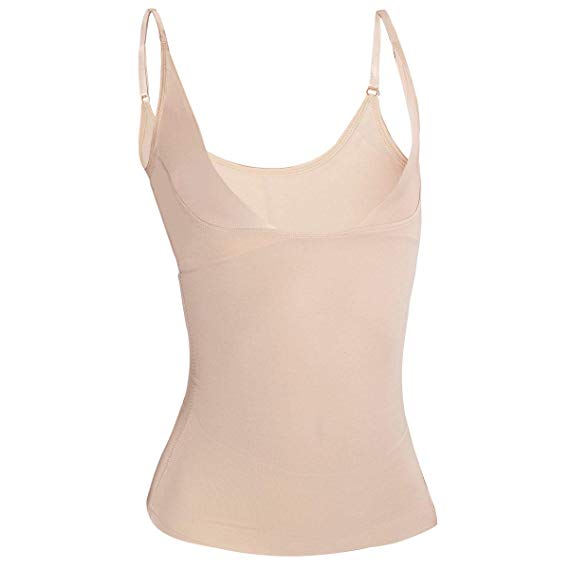 Everbellus Cool Comfort Shapewear Top Seamless Firm Control Tank for Women