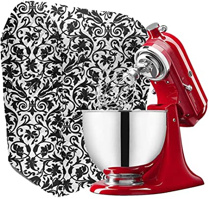 Kitchen Aid Mixer Cover with Pockets, Compatible 5-8 Quart Kitchen Aid Organizer Cover for Kitchen Aid Mixer, Kitchen Aid Mixers and Extra Accessories TFC371