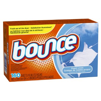 Bounce Fresh Linen Fabric Softener Sheets 160 Count