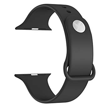 LNKOO Soft Silicone Watchbands Sport Style Replacement Strap Bands Compatible for Apple Watch