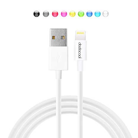 [Apple MFI Certified] dodocool® Lightning to USB Cable Charge Sync Cable for iPhone iPhone 6/6 Plus /5/5c/5s, iPad Air / mini / mini2, iPad 4th generation, iPod 5th generation, and iPod nano 7th generation ,3ft/1m