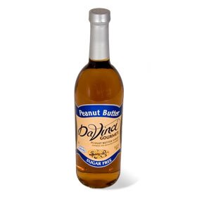 Da Vinci SUGAR FREE Peanut Butter Syrup 750mL with Splenda