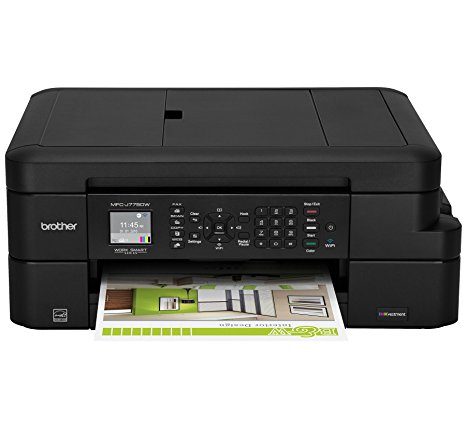 Brother MFC-J775DW INKvestment Compact Color Inkjet All-in-One Multifunction Printer, Amazon Dash Replenishment Enabled