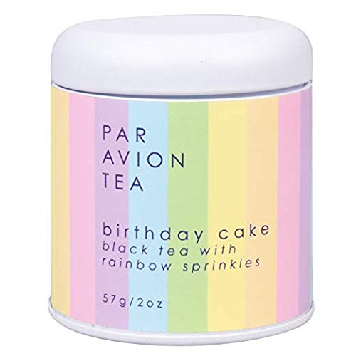 Par Avion Tea  Birthday Cake Tea - Loose Leaf Tea With Sprinkles - 2 oz