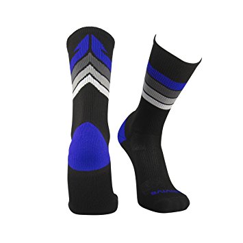 Epivive Retro Refresh Crew Basketball Socks - Made in the USA (9 Colors)