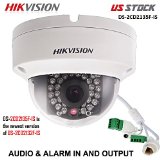 Hikvision IP camera DS-2CD2135F-IS 28mm 3MP HD 1080P Network Mini Dome Camera Infrared camera POE IP66