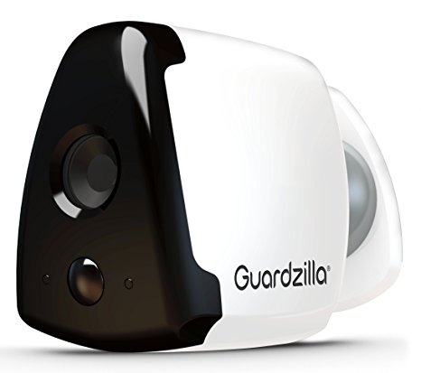 Guardzilla Outdoor HD Wifi Security Camera with Night Vision and Weatherproof Construction