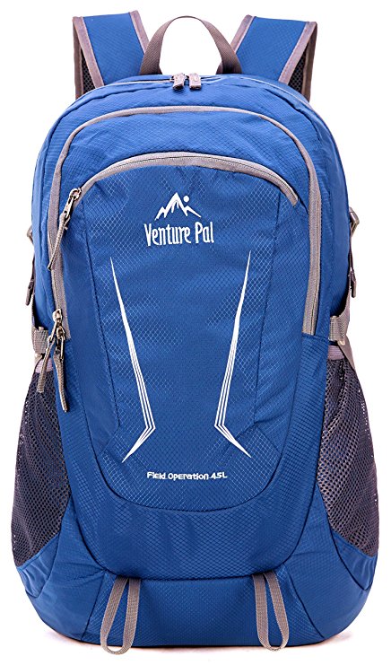 Venture Pal Large 45L Hiking Backpack - Packable Lightweight Travel Backpack Daypack