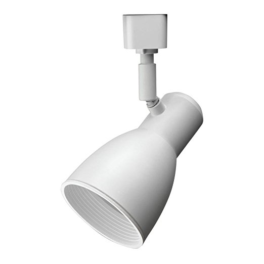 Lithonia Lighting LTHSTBF BR20 MW M4 Step Baffle Track Head, Matte White