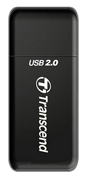 Transcend High Speed all in 2 USB Card Reader (Black)