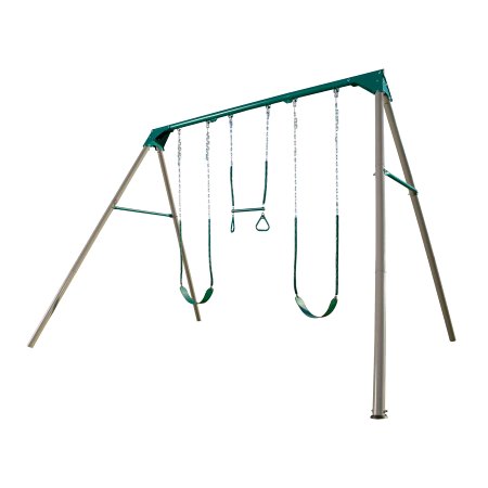 Lifetime Heavy Duty A-Frame Metal Swing Set