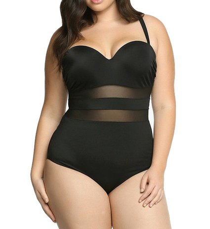 Eternatastic Women's Summer One-piece Monokini Swimsuit Swimwear Plus Size