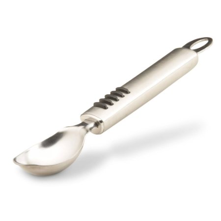 Manley Multipurpose Kitchen Scoop (2 Tbsp) - Stainless Steel - Dishwasher-Safe - No-Slip, Ergonomic Handle With Rubber Grips - Large Hole In Handle For A Hook - Great Coffee Scoop Or Tea Scoop - Suits Any Kitchen Decor