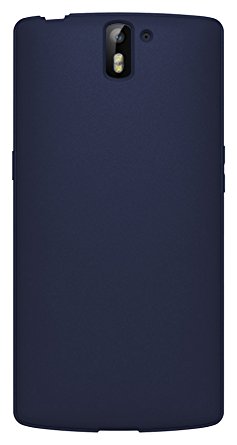 Diztronic Full Matte Navy Blue Flexible TPU Case for OnePlus One - Retail Packaging
