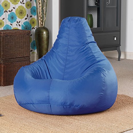 Designer Recliner Gaming Bean Bag BLUE - Waterproof Indoor & Outdoor Beanbag Chair by Bean Bag Bazaar®