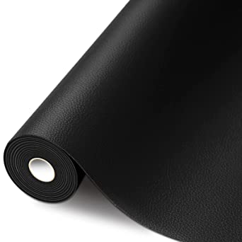 Self Adhesive Leather Repair Patch, 15.7X118 inch Leather Repair Patch Tape, Leather Repair Patch for Couches, Handbags, Furniture, Drivers Seat, Sofas, Car Seats (15.7 X 118 Inches, Black)