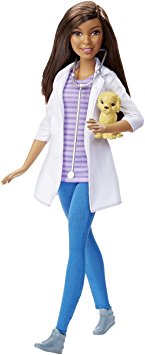 Barbie DHB19 Careers Veterinarian Doll, African-American