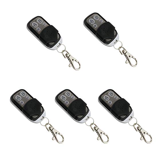 ALEKO 5LM122 Remote Control Transmitter for Gate Openers Lot of 5