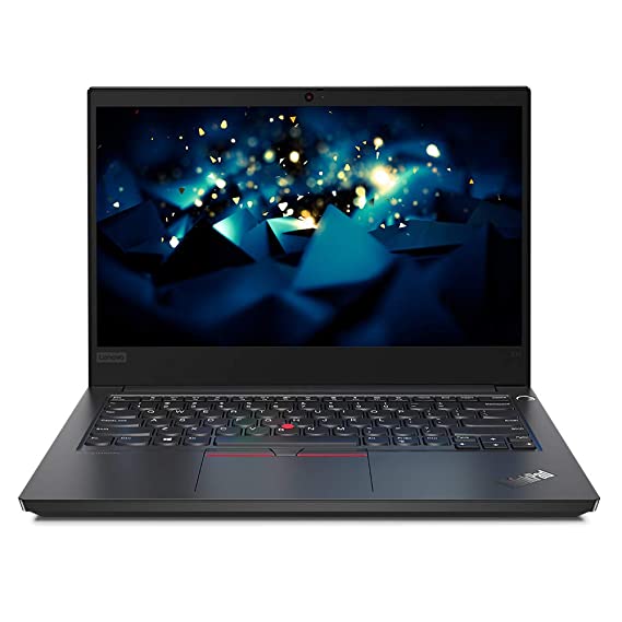 Lenovo ThinkPad E14 Intel Core i3 10th Gen 14-inch Full HD Thin and Light Laptop (8GB RAM/ 256GB SSD/ DOS/ Black/ 1.77 kg), 20RAS0SA00