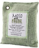 Moso Natural Air Purifying Bag 200g Naturally Removes Odors Allergens and Harmful Pollutants Prevents Mold Mildew And Bacteria From Forming By Absorbing Excess Moisture Fragrance Free Chemical Free And Non Toxic Reuse For Up To Two Years