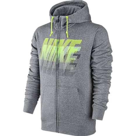 Men's Nike Club Full-Zip Fleece Repeat Hoodie