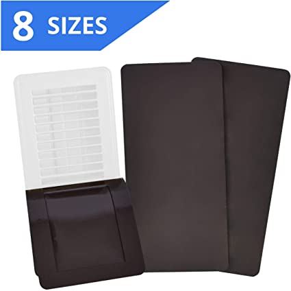 SEAL360 Magnetic Vent Covers (3-Pack), Pockets for Complete Seal, 5.5" X 16" for Floor, Wall, or Ceiling Vents and Air Registers, for RV, Home HVAC, AC and Furnace Vents, Vent Not Included