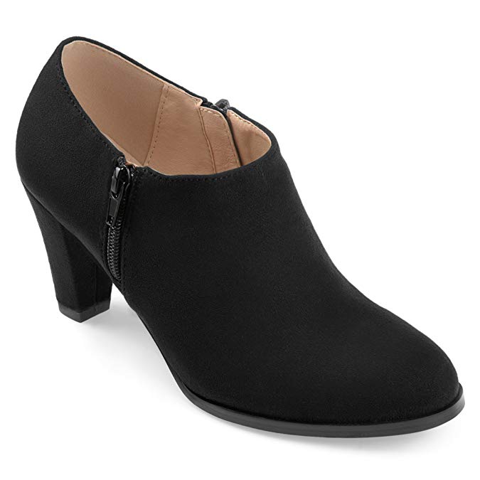 Journee Collection Womens Comfort-Sole Low-Cut Ankle Booties