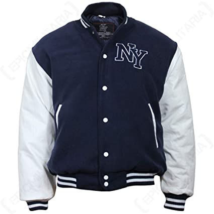 Vintage NY Baseball Jacket - Black