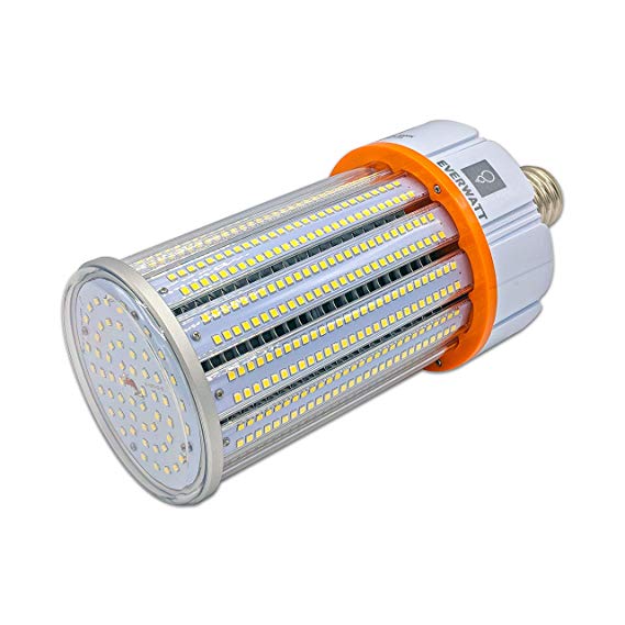 100W LED 5000K Corn Light Bulb, Mogul E39 Base, Replacement for 400W Metal Halide, 14422 Lumens, Waterproof, Outdoor/Indoor