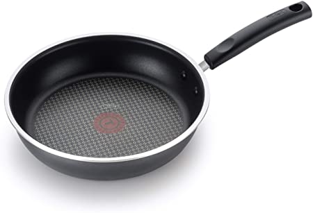 T-fal Signature Titanium Nonstick 12 in. Fry Pan, Grey, B06107, Inch