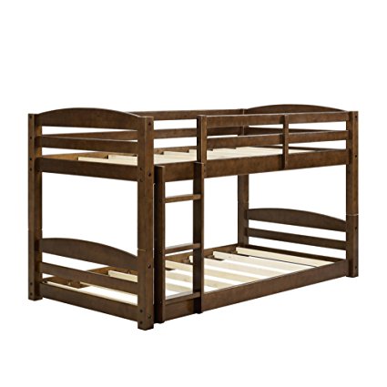 Dorel Living Sierra Twin Bunk Bed, Mocha