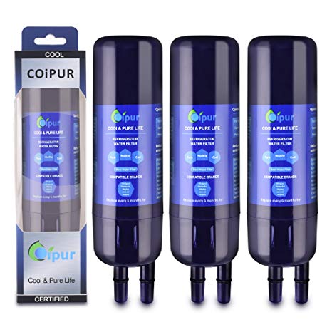 Coipur Refrigerator Water Filter for Pur Filter 1 Kenmore 46-9930 by Coipur(3 PCS,blue) (blue, 3)