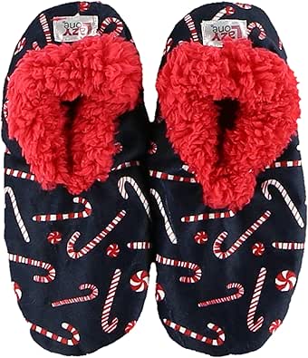 Lazy One Fuzzy Feet Slippers for Women, Cute Fleece-Lined House Slippers, Cute Slipper Socks