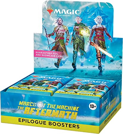 Magic: The Gathering March of the Machine: The Aftermath Epilogue Booster Box | 24 Packs (120 Magic Cards)