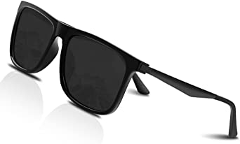 CHEREEKI Sunglasses, UV400 Protection Unisex Polarized Sunglasses for Men and Women