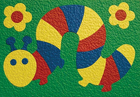 Lauri Crepe Rubber Puzzles - Caterpillar