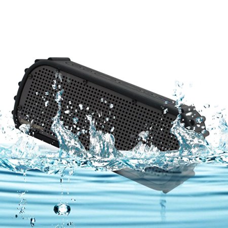 Floating Waterproof Bluetooth Speaker,Maxace IPX7 Wireless Bluetooth Shockproof Waterproof Outdoor Shower Radio Swimming Pool Speaker ,12 hours Play time