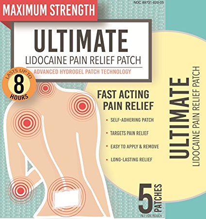Ultimate Lidocaine Pain Relief Patch