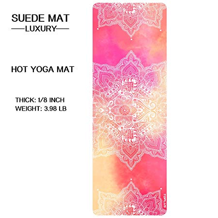 TOPLUS Yoga Mat, Upgraded Non-Slip Texture Pro Yoga Mat Eco Friendly Exercise & Workout Mat with Carrying Strap - for Yoga, Pilates and Floor Exercises (1/4-1/8 inch)