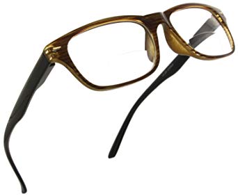 Trendy Bifocal Reading Glasses Readers with Spring Hinges for Men and Women