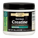 Fitness Labs Creapure German Creatine Powder 20 Servings 100 Grams