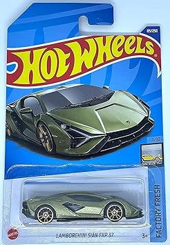 Hot Wheels 2022 - Lamborghini SIAN FKP 37 - Factory Fresh - 1/10 - Ships Bubble Wrapped in a Box