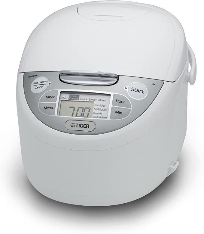 Tiger JAX-R10U-WY 5.5-Cup (Uncooked) Micom Rice Cooker & Warmer, Steamer, and Slow Cooker