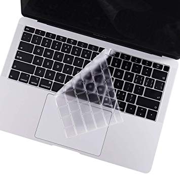 FORITO Premium Ultra Thin Keyboard Cover for 2018 Nov Newest MacBook Air 13 Touch ID Version Model A1932 -TPU