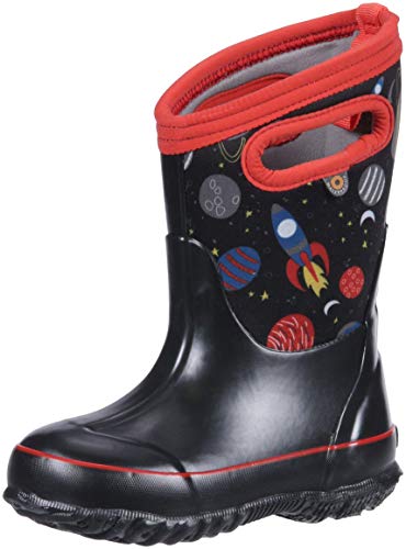 Bogs Kids Classic High Waterproof Insulated Rubber Rain and Winter Snow Boot for Boys, Girls and Toddlers, Multiple Color Options